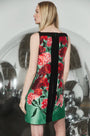 The Roarke Dress in Evergreen Conservatory. 