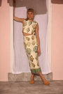The Royce Top in Somers Shell Cream paired with matching Lynne Skirt.