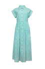 The Sarah Dress in Saltwater. 