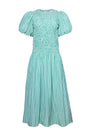 The Scarlet Dress in Saltwater.
