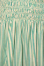 Close up of The Scarlet Dress in Saltwater.