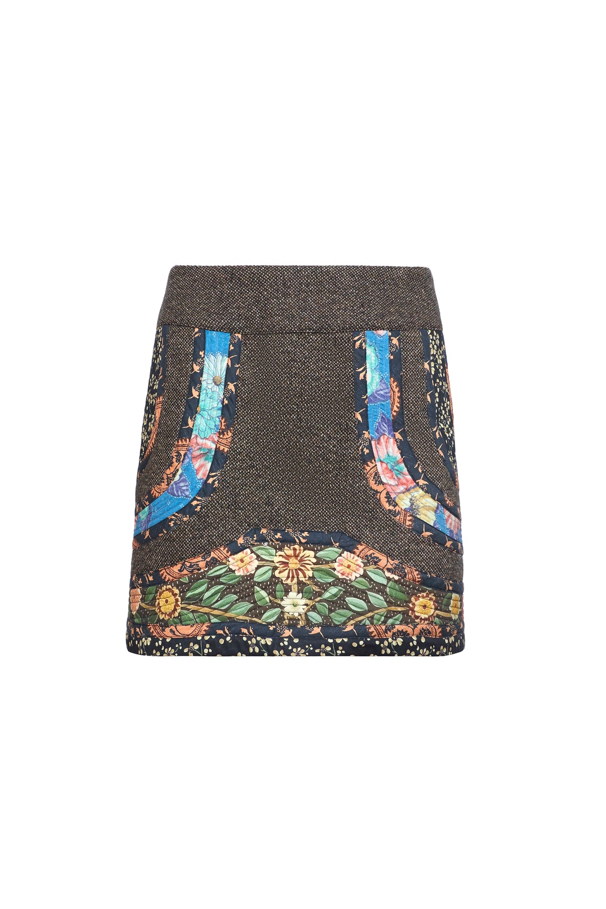 The Schulte Skirt in High Country Tweed. 