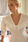 The Selena Dress in white