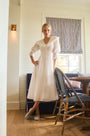 The Selena Dress in white