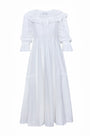 The Selena Dress in white