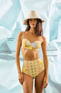 Bikini Top and Bottom in Still Life Symphony with call outs.