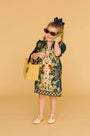 The Kids Jenkins Dress in Birds of a Feather Navy.