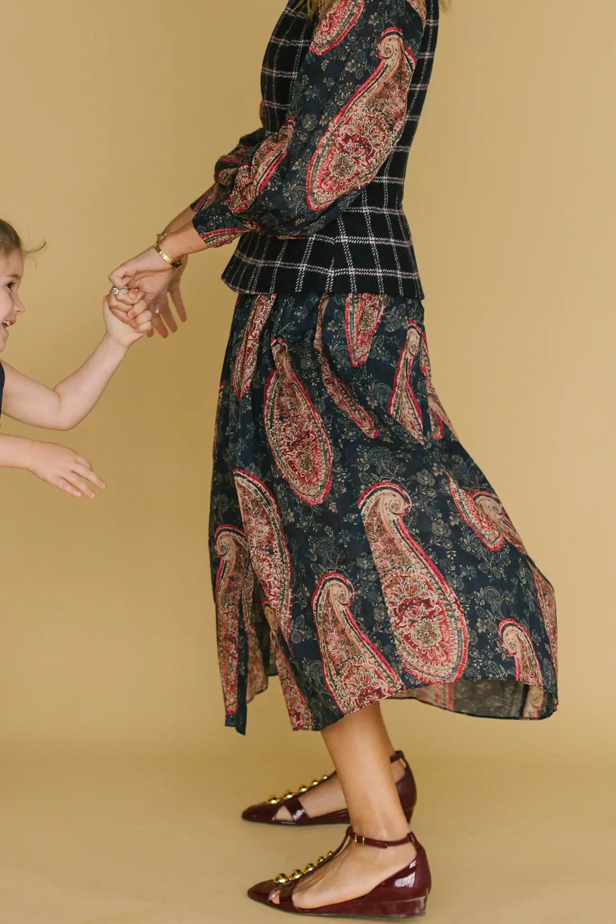 Natalie Steen in the Bini Top and the Tenley Dress.