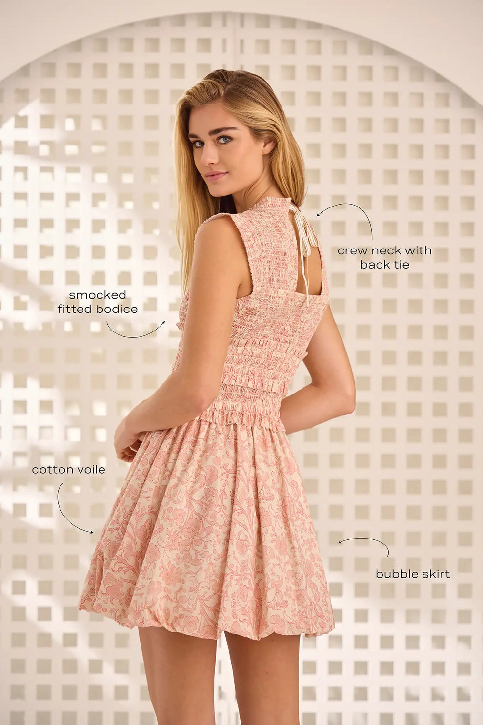 Anita Dress | Floral Mini Dress | Hunter Bell