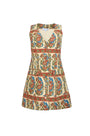 The Suni Dress in Amber Glen Cream.