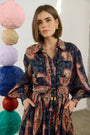 The Tenley Dress in Twilight Paisley.