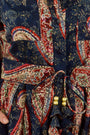 Close up of the Tenley Dress in Twilight Paisley.