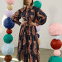 The Tenley Dress in Twilight Paisley.
