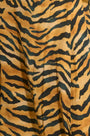 The Suki Skirt is in tiger print this season, with fitted pencil silhouette and easy pull-on design