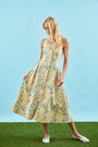 The Thompson Dress in Garden Rose Periwinkle.