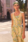 The Thompson Dress in Garden Rose Periwinkle.