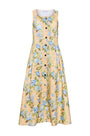 The Thompson Dress in Garden Rose Periwinkle.