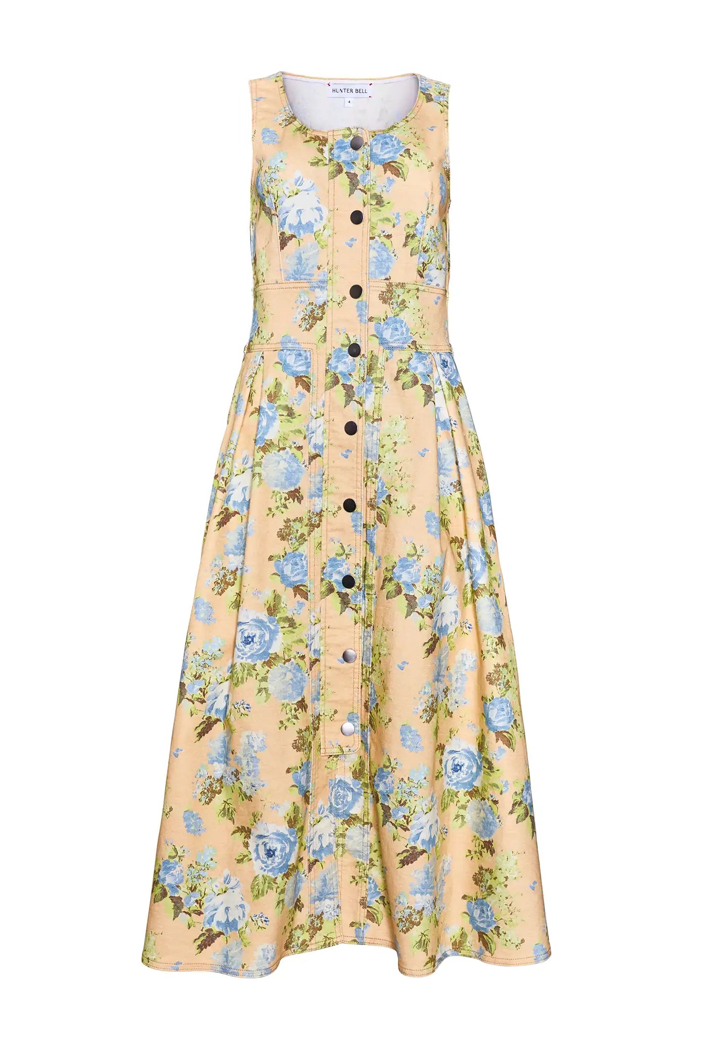 The Thompson Dress in Garden Rose Periwinkle.