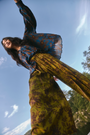 The Tilda Top in Wild Vine Blue paired with the Whisper Pant in Wild Vine Lime. 