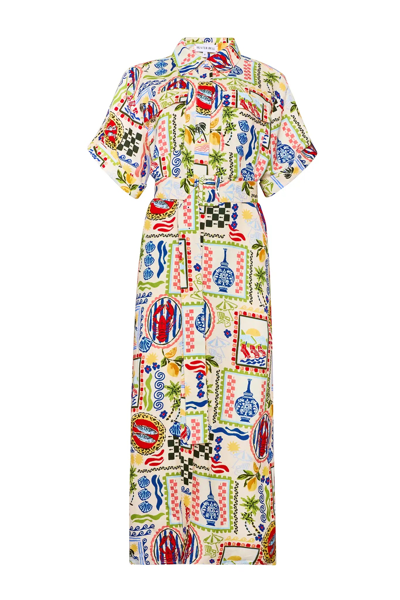 The Charlotte Dress in Coastal Conversation