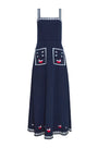 The Vaughn Dress in Deep Sea. 