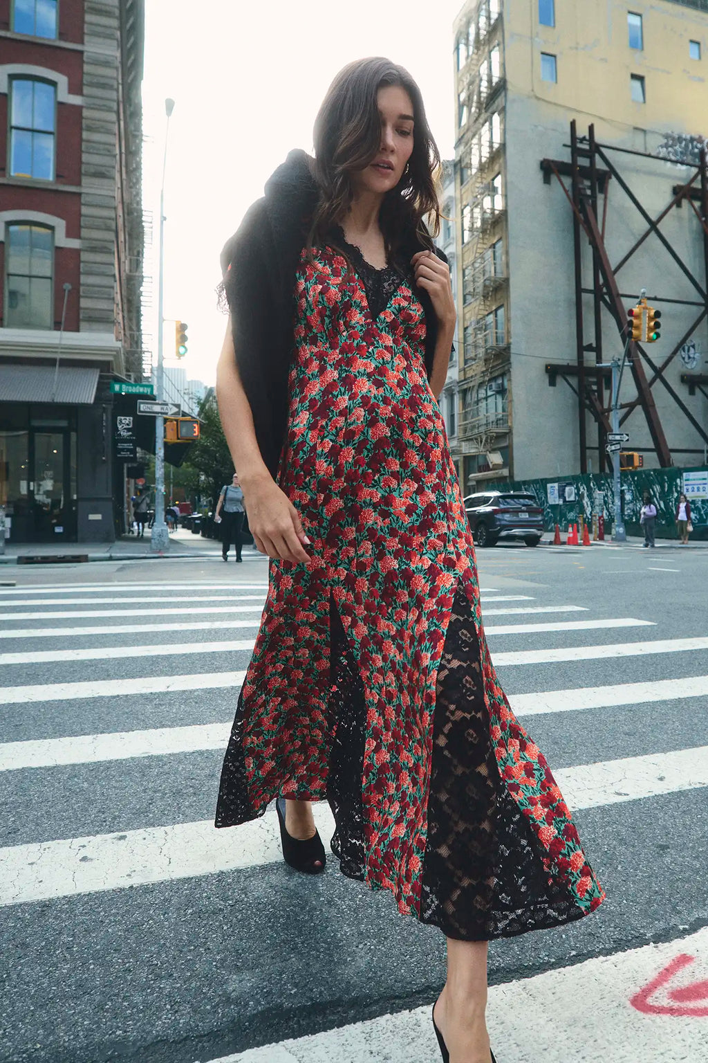 Vela Dress 26HD31CrmnBlsm-0
