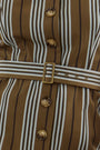 Close up of The Wesley Tunic in Hillcrest Stripe.