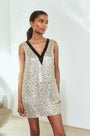 The Wilkinson Mini Dress in Golden Hour.