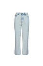 The Wray Pant in Washed Blue Denim.