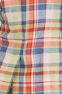 Close up of the Yardley Blazer in Harbor Club Madras.