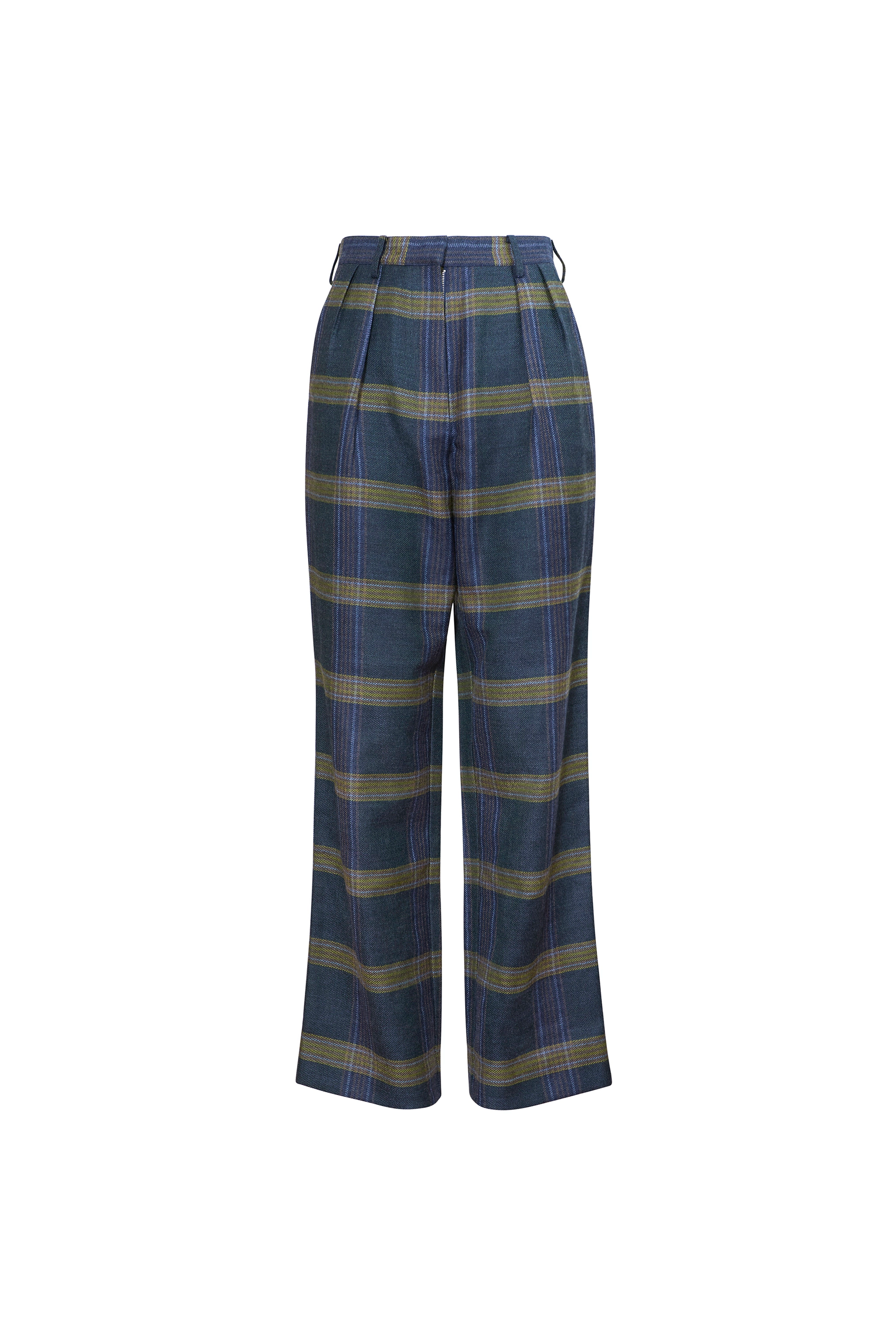 The York Trouser in Stirling Plaid. 