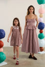 Besty Dress in Cotswold check with the Kids Marianne Dress.
