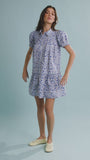 The Drifter Mini Dress in Bermuda Blooms.