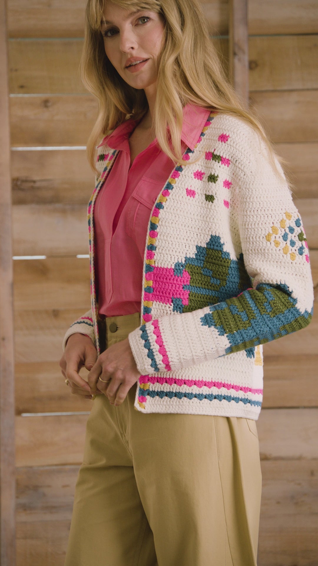 Callen Cardigan | Crochet Cardigan | Hunter Bell