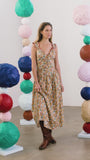 The Ella Lee Dress in Made with Liberty Fabric, Gertrude print.