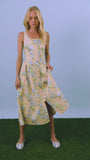 The Thompson Dress in Garden Rose Periwinkle.